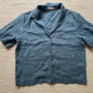 Everlane linen workwear shirt